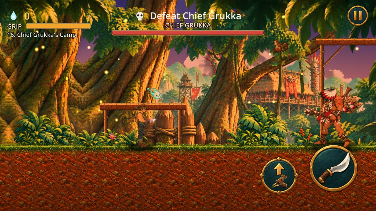 Chief Grukka's camp